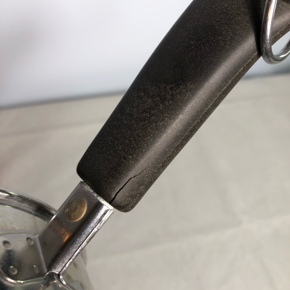 Vtg Revere Ware Copper Bottom SaucePan 2Quart 1801 No Lid Rome NY USA READ - Picture 9 of 9